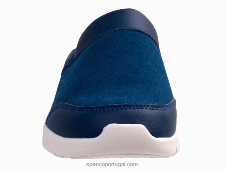 Spenco Footwear azul marroquino cabriolet sem cadarço 648F430 mulheres