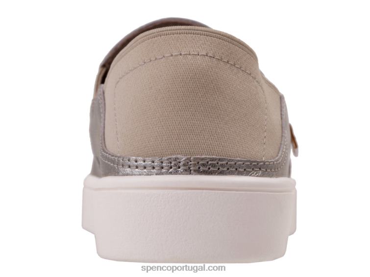 Spenco Footwear champanhe slip-on saylor 648F365 mulheres