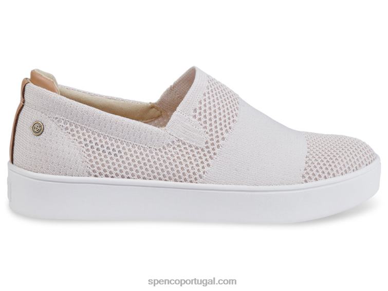 Spenco Footwear creme bahama sem cadarço 648F600 mulheres