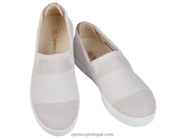 Spenco Footwear creme bahama sem cadarço 648F600 mulheres