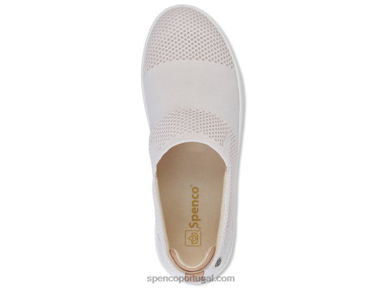 Spenco Footwear creme bahama sem cadarço 648F600 mulheres