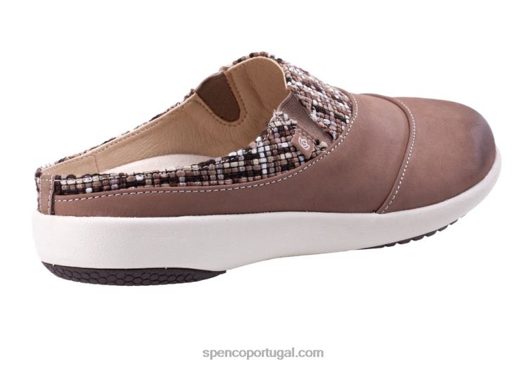 Spenco Footwear fóssil nuevo harvest slip-on 648F550 mulheres
