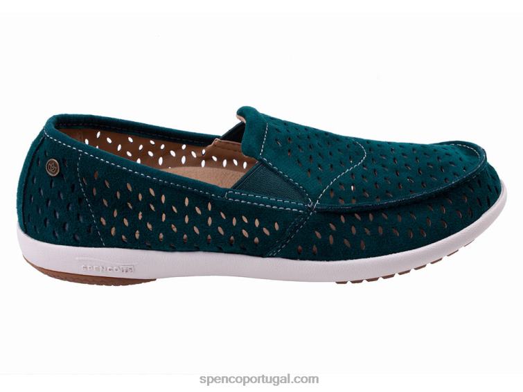 Spenco Footwear musgo marinho equinócio sem cadarço 648F541 mulheres