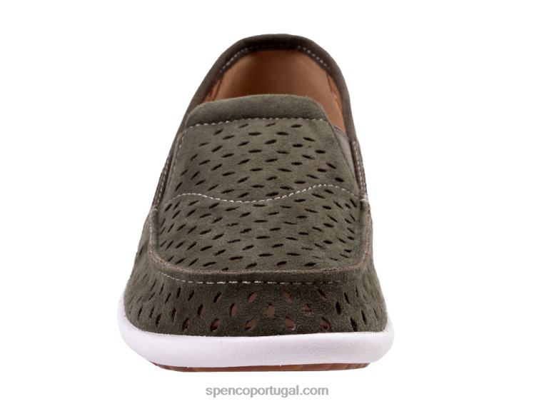 Spenco Footwear noite verde-oliva equinócio sem cadarço 648F542 mulheres