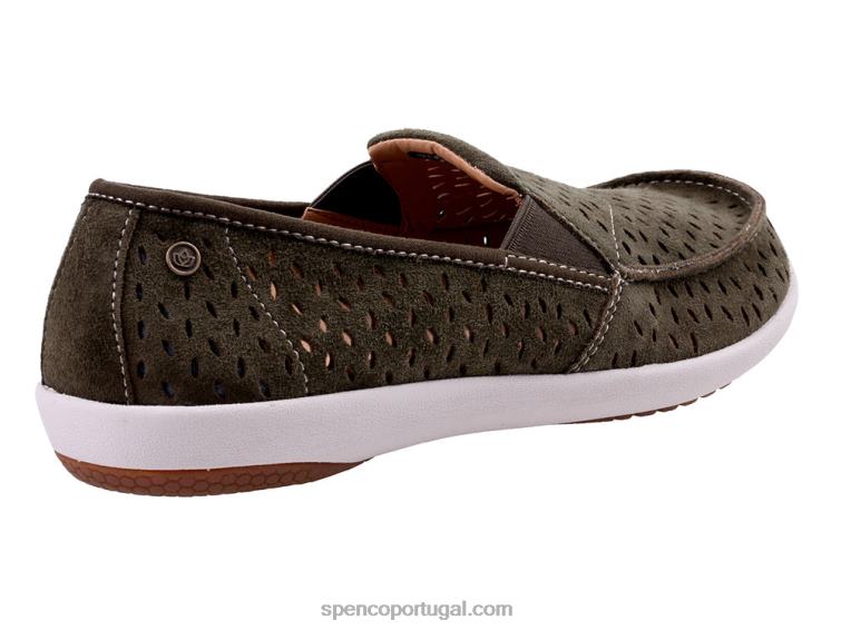 Spenco Footwear noite verde-oliva equinócio sem cadarço 648F542 mulheres