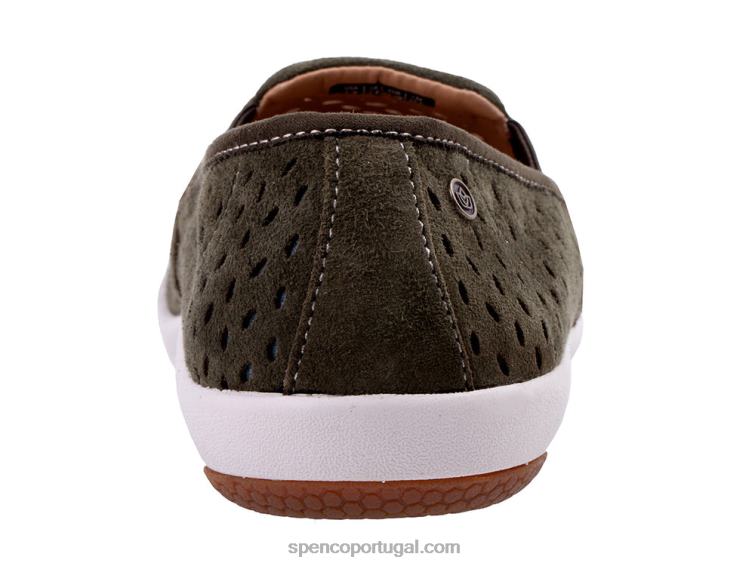 Spenco Footwear noite verde-oliva equinócio sem cadarço 648F542 mulheres
