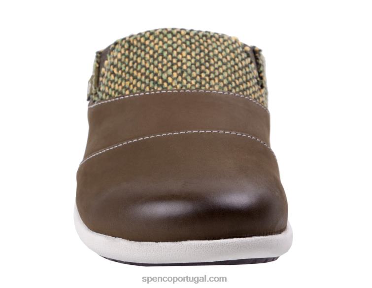 Spenco Footwear noite verde-oliva nuevo harvest slip-on 648F551 mulheres