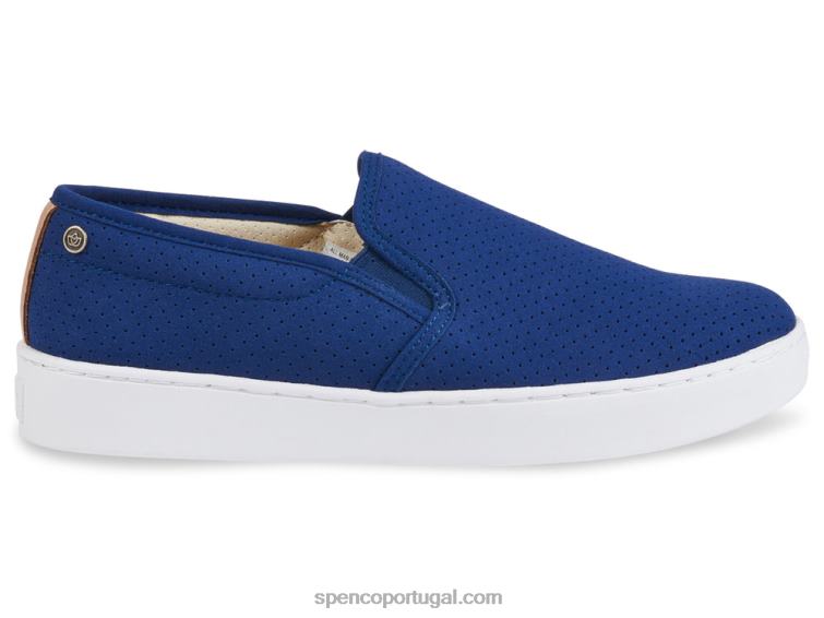 Spenco Footwear patriota azul celine sem cadarço 648F614 mulheres
