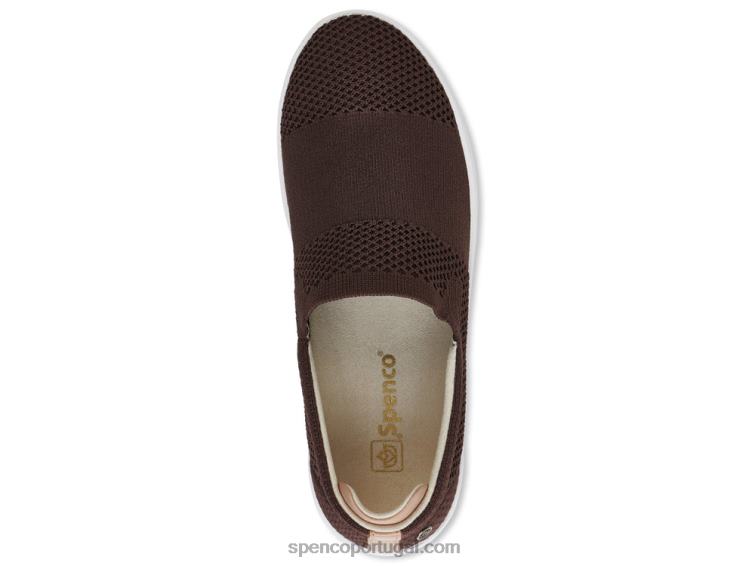 Spenco Footwear preto bahama sem cadarço 648F599 mulheres