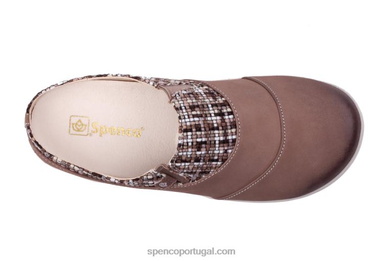 Spenco Footwear preto nuevo harvest slip-on 648F548 mulheres