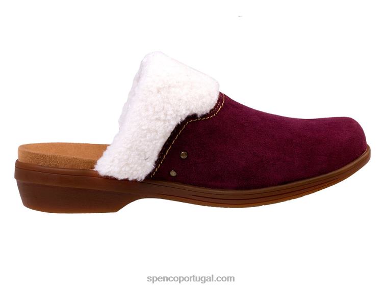 Spenco Footwear Borgonha Northridge aconchegante 648F417 mulheres