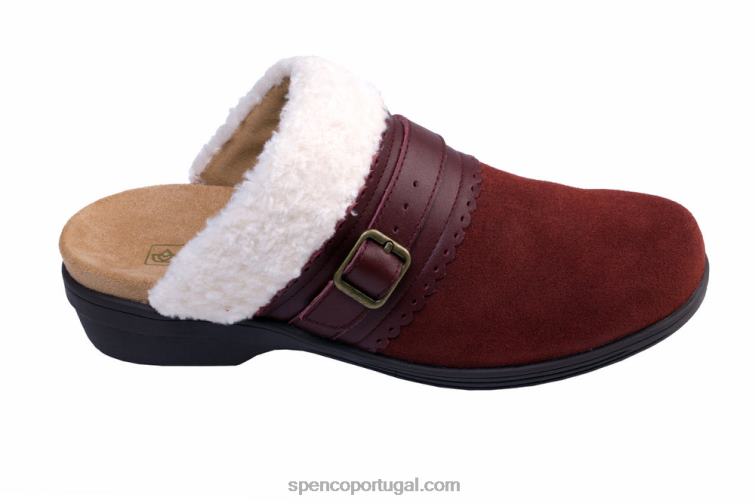 Spenco Footwear Borgonha nottingham 648F350 mulheres