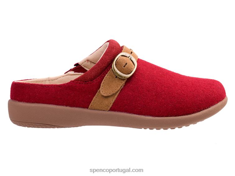 Spenco Footwear Maça assada lã ashley 648F437 mulheres