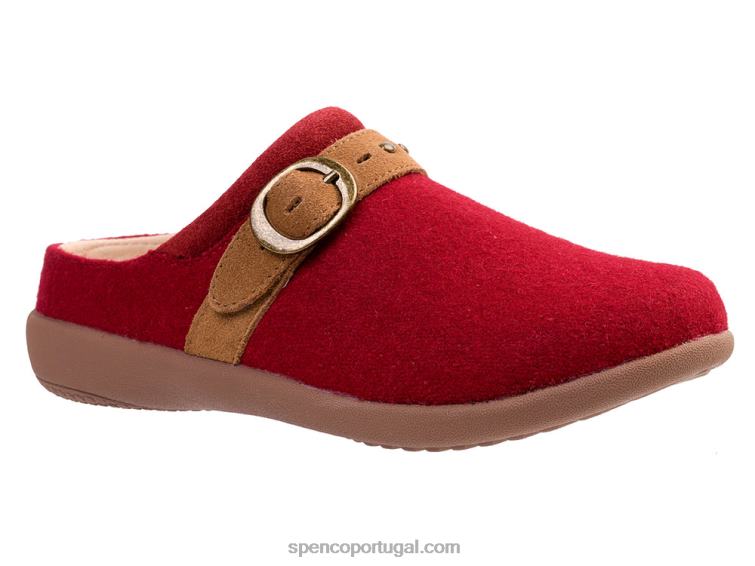 Spenco Footwear Maça assada lã ashley 648F437 mulheres