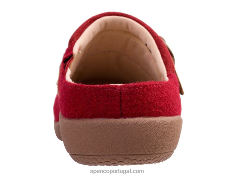 Spenco Footwear Maça assada lã ashley 648F437 mulheres