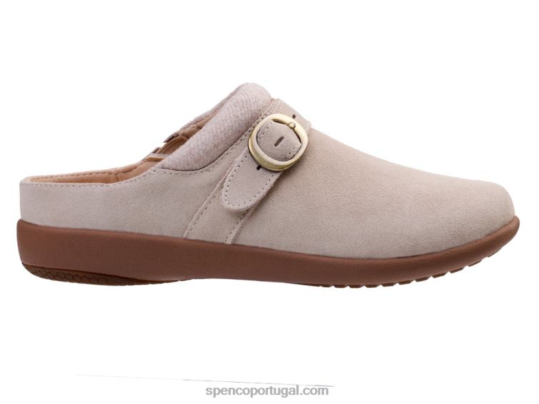 Spenco Footwear aveia camurça ashley 648F369 mulheres