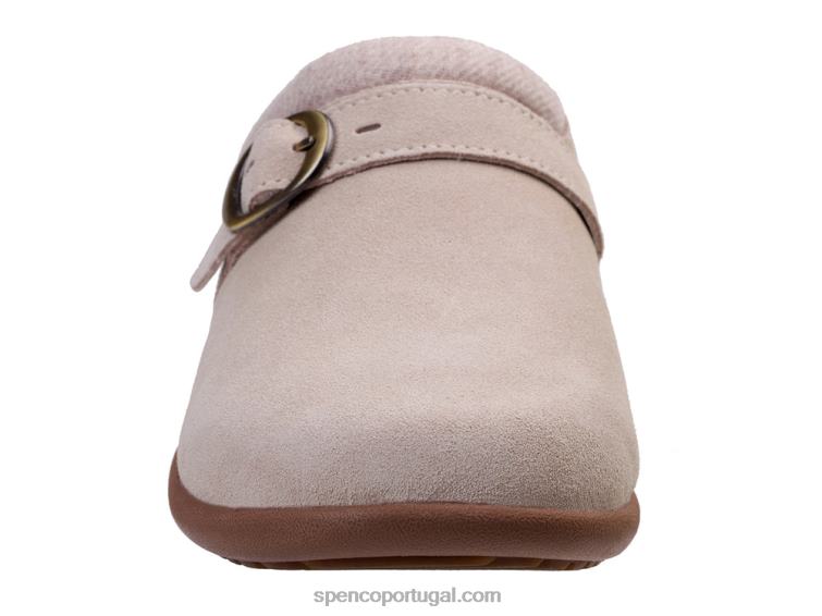 Spenco Footwear aveia camurça ashley 648F369 mulheres