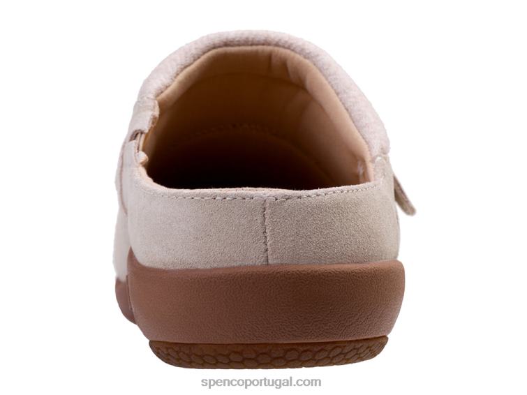 Spenco Footwear aveia camurça ashley 648F369 mulheres