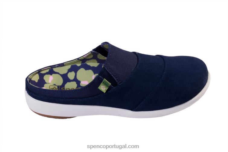 Spenco Footwear azul marinho sesta bokeh em camadas 648F631 mulheres