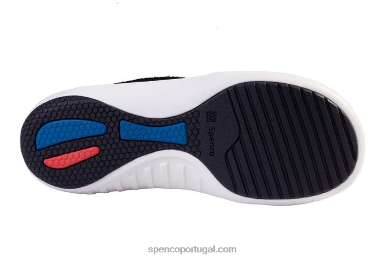 Spenco Footwear azul marinho sesta bokeh em camadas 648F631 mulheres