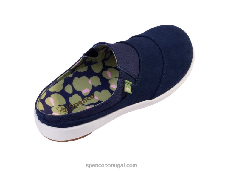 Spenco Footwear azul marinho sesta bokeh em camadas 648F631 mulheres