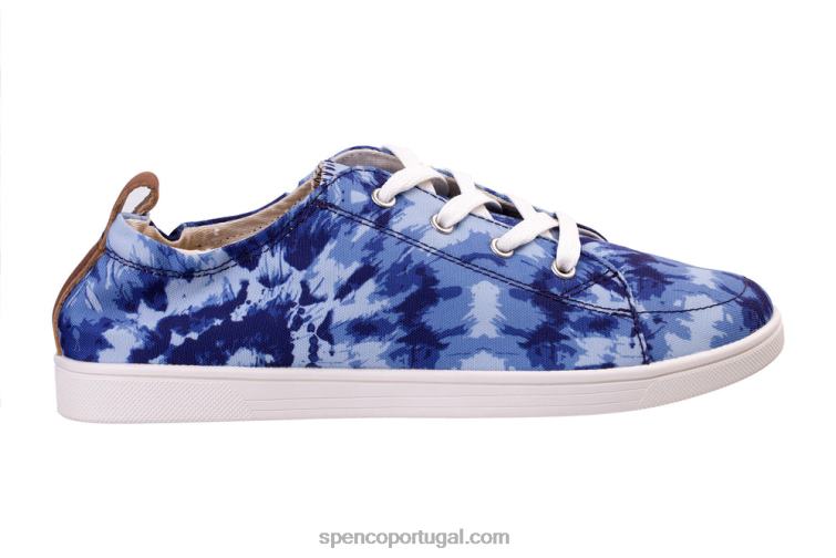 Spenco Footwear azul tie dye santa clara clássico 648F483 mulheres