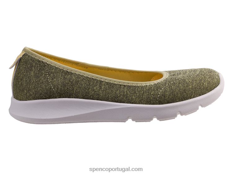 Spenco Footwear banana pálida camisa elástica diária sazonal 648F498 mulheres