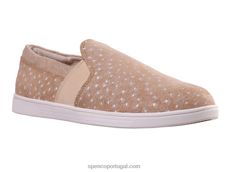 Spenco Footwear bronzeado avestruz santa cruz 648F407 mulheres