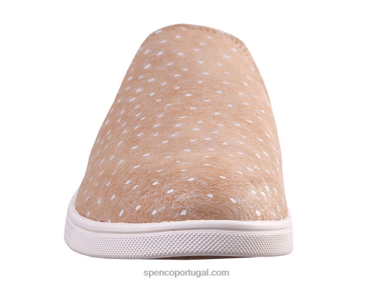 Spenco Footwear bronzeado avestruz santa cruz 648F407 mulheres
