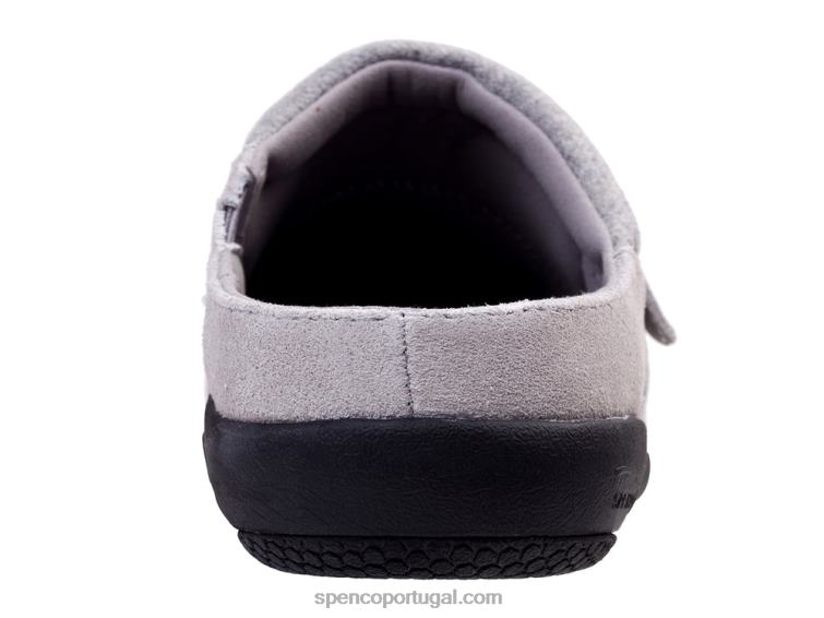 Spenco Footwear carvão camurça ashley 648F372 mulheres