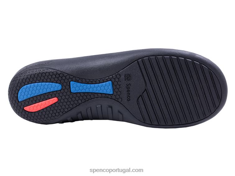 Spenco Footwear carvão camurça ashley 648F372 mulheres