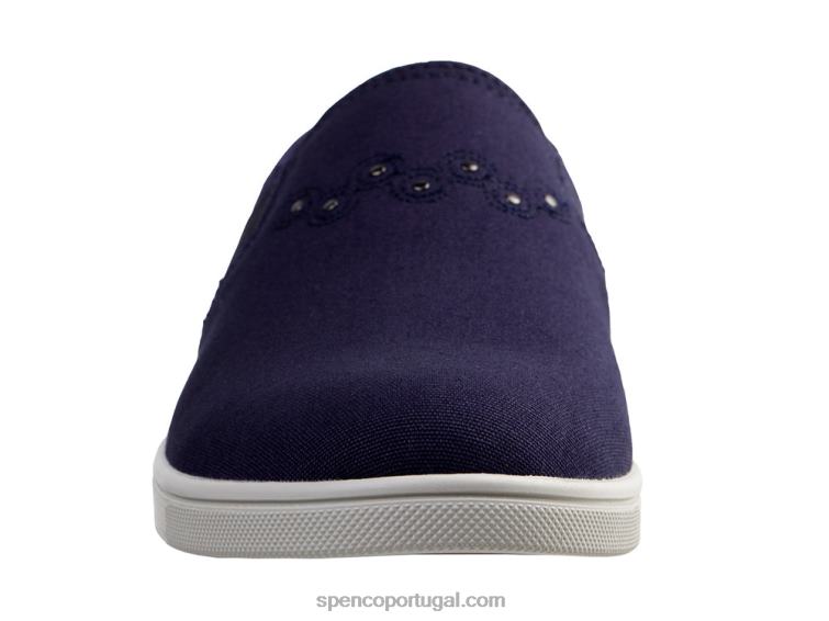 Spenco Footwear casaco de pavão lona à beira-mar 648F291 mulheres