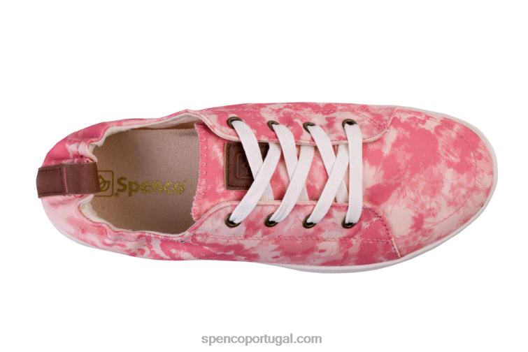 Spenco Footwear cerceta pastéis tie dye santa clara 648F481 mulheres