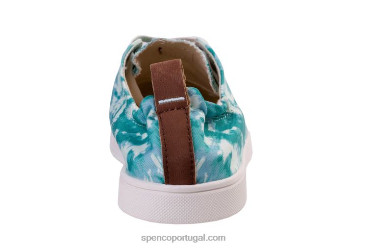Spenco Footwear cerceta pastéis tie dye santa clara 648F481 mulheres