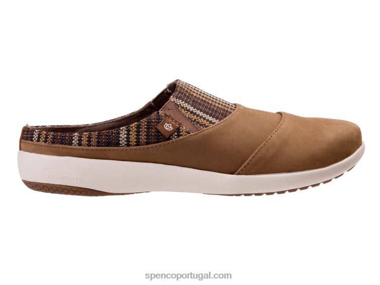 Spenco Footwear chocolate siesta nuevo stripe 648F401 mulheres