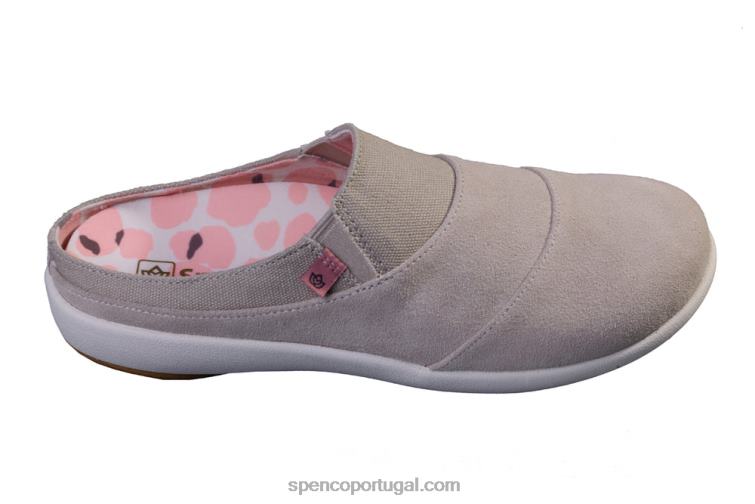 Spenco Footwear cinza claro siesta bokeh em camadas sazonal 648F622 mulheres