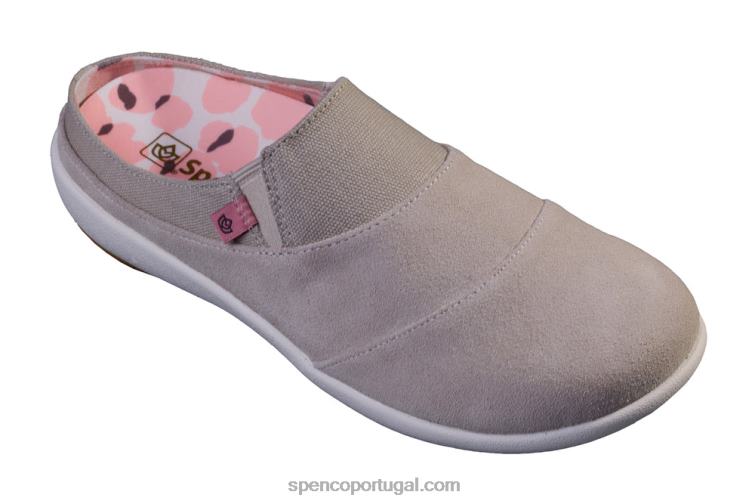 Spenco Footwear cinza claro siesta bokeh em camadas sazonal 648F622 mulheres