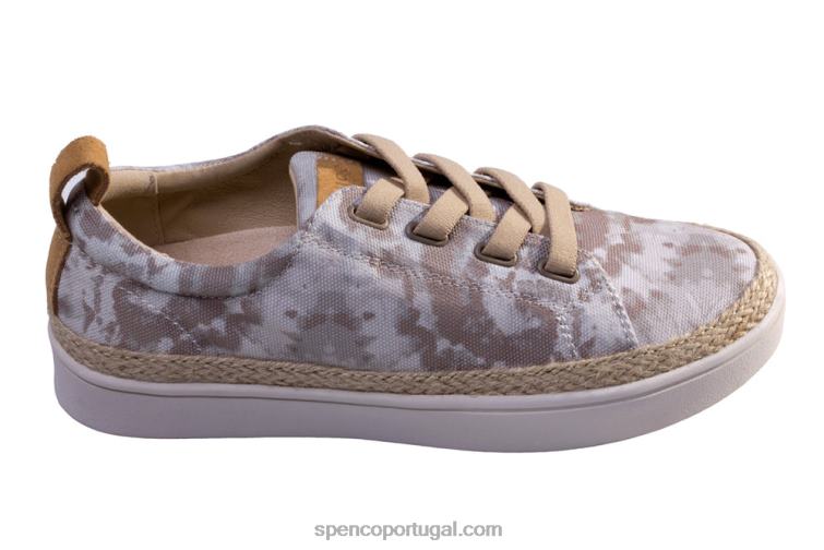 Spenco Footwear cinza tie-dye de renda malibu 648F532 mulheres