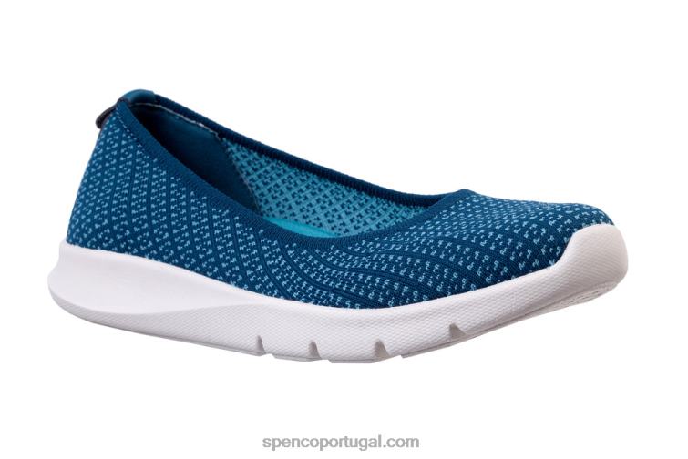 Spenco Footwear coral azul estiramento diário batik sazonal 648F467 mulheres