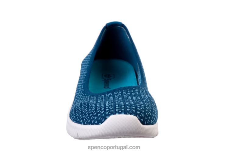 Spenco Footwear coral azul estiramento diário batik sazonal 648F467 mulheres