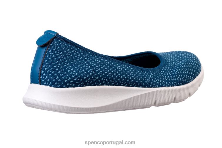 Spenco Footwear coral azul estiramento diário batik sazonal 648F467 mulheres