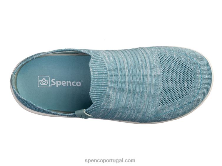 Spenco Footwear corante espacial preto utopia spacedye 648F329 mulheres