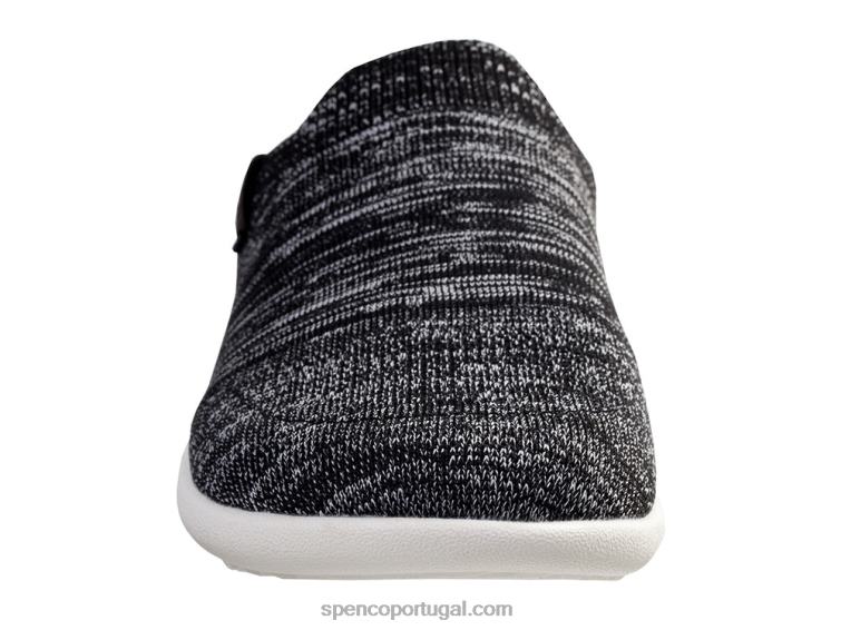 Spenco Footwear corante espacial preto utopia spacedye 648F329 mulheres