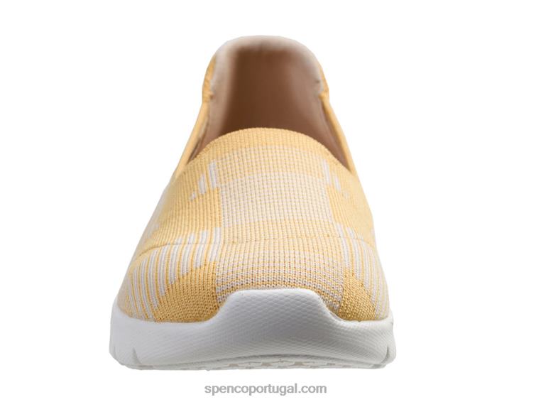 Spenco Footwear cornsilk padrão de facilidade de alongamento de conforto 648F334 mulheres