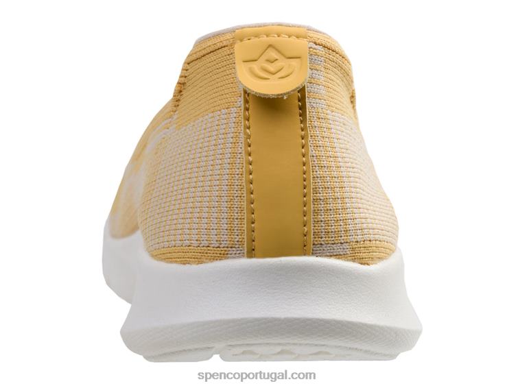 Spenco Footwear cornsilk padrão de facilidade de alongamento de conforto 648F334 mulheres