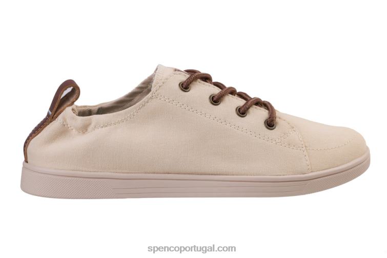 Spenco Footwear creme tela santa clara clássica 648F460 mulheres