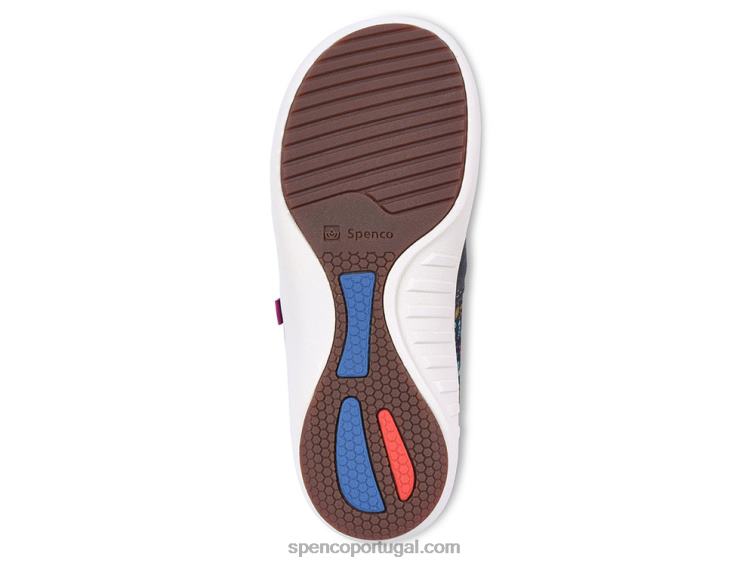 Spenco Footwear flor de portão de ferro sesta via padrão 648F619 mulheres