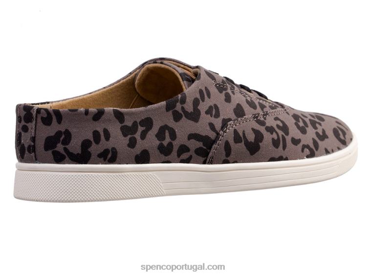 Spenco Footwear leopardo carvão estampa de leopardo khloe kick 648F308 mulheres