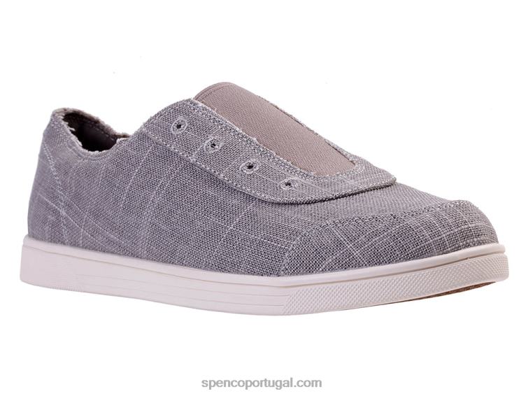 Spenco Footwear manhã cinza tela de santa maria 648F514 mulheres