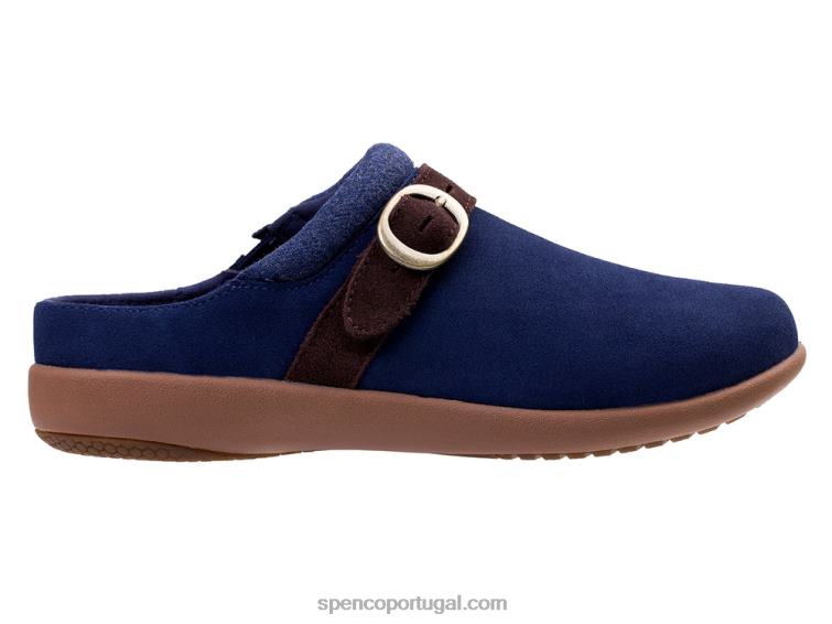 Spenco Footwear marinha camurça ashley 648F373 mulheres